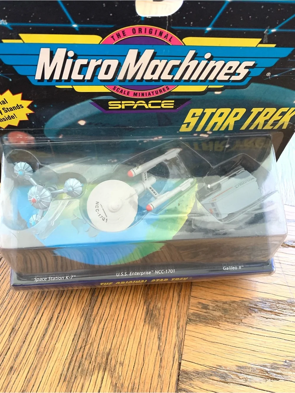 VTG 1993 Micro Machines Space Star Trek Original Collection #2 NIP